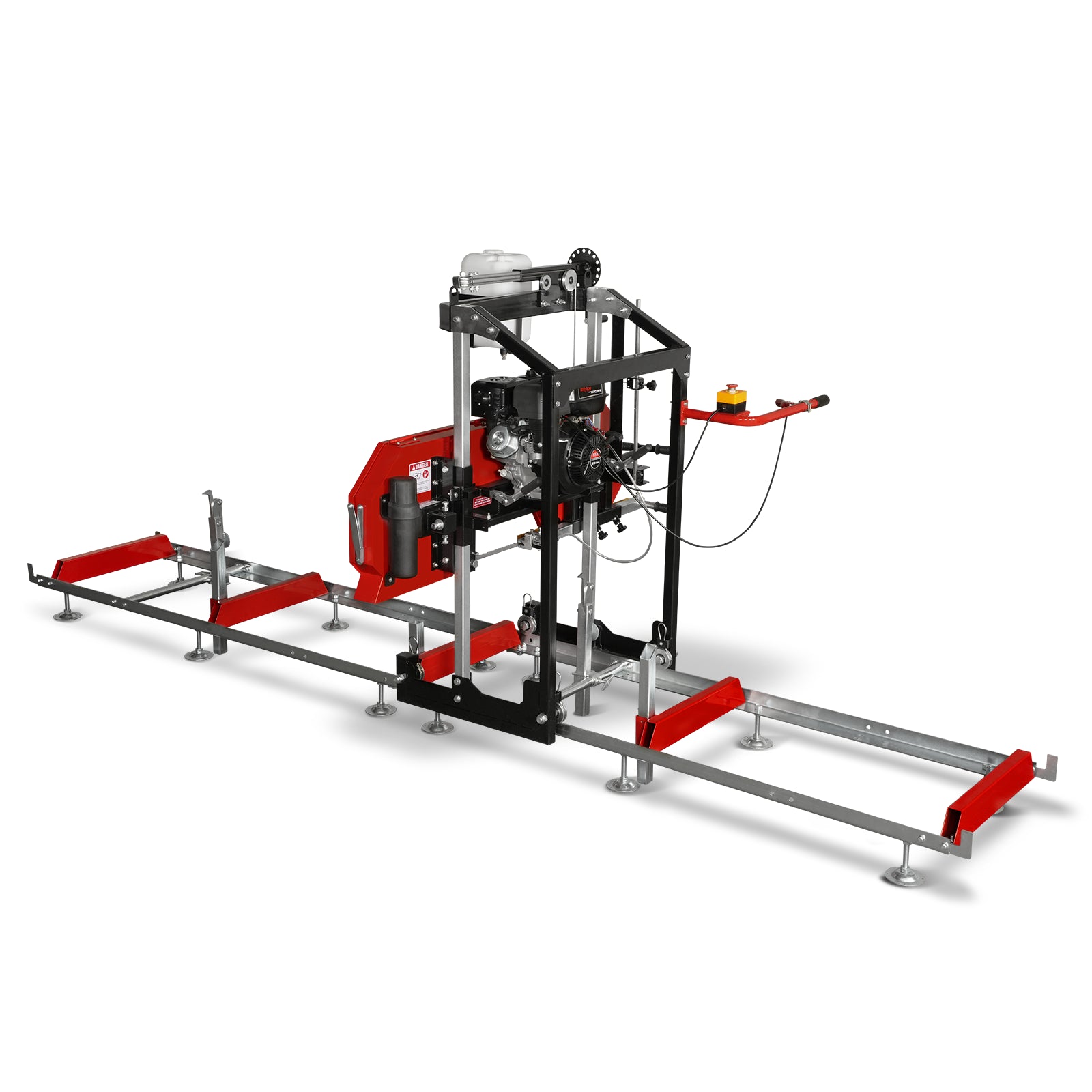22" Portable Sawmill, 224cc  7HP Gasoline Engine, 20" Board Width, 13' Track Length , SM22