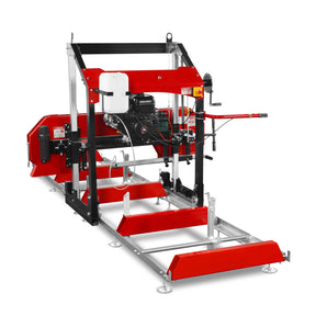 32" Portable Sawmill, 459cc 15HP E-Start Gasoline Engine, 29" Board Width, 13' Track Length , SM-32