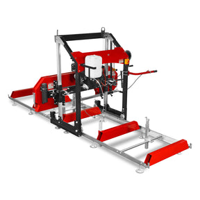 32" Portable Sawmill, 459cc 15HP E-Start Gasoline Engine, 29" Board Width, 13' Track Length , SM-32