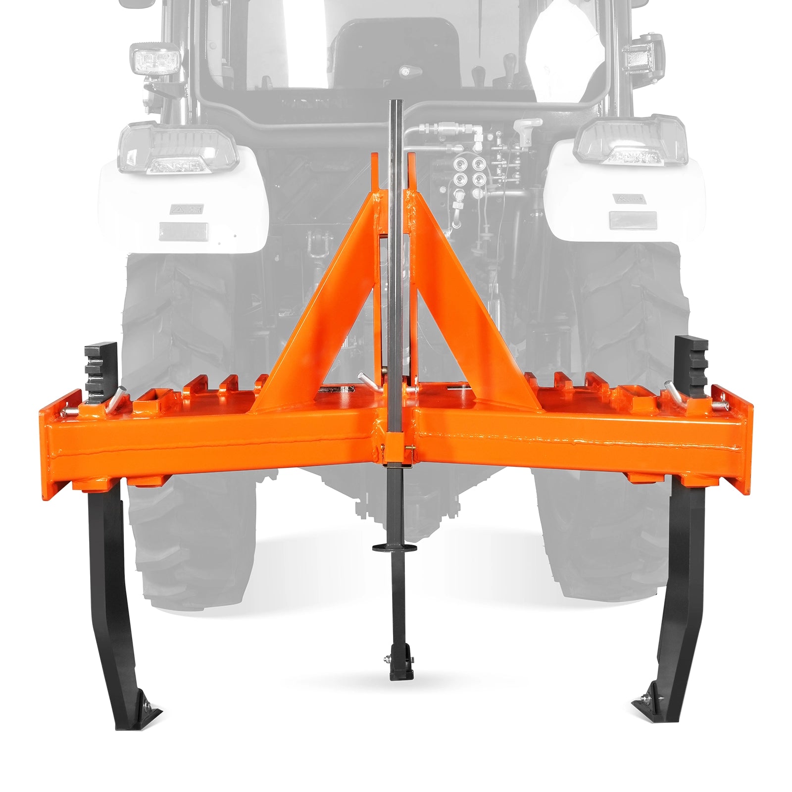3 Point Hitch Spring Ripper Heavy Duty 3 Shank Subsoiler Plow Ground Ripper 3 Point Hitch Cat1&2,