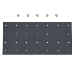 ( 1 Pack / 1 Pcs ) Shelf with 5 Pcs Clips, 1430L Cabinet, Black (for SKU:203004, 203008, 203009)