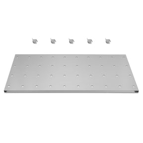 ( 1 Pack / 1 Pcs ) Shelf with 5 Pcs Clips, 1430L Cabinet, Stainless Steel (for SKU:203009SS)
