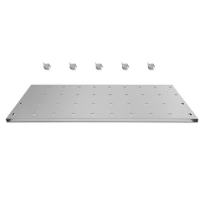 ( 1 Pack / 1 Pcs ) Shelf with 5 Pcs Clips, 1430L Cabinet, Stainless Steel (for SKU:203009SS)