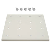 ( 1 Pack / 1 Pcs ) Shelf with 5 Pcs Clips, 210L Cabinet, White (for SKU:203012W, 203013W)