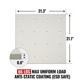 ( 1 Pack / 1 Pcs ) Shelf with 5 Pcs Clips, 210L Cabinet, White (for SKU:203012W, 203013W)