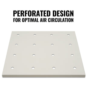 ( 1 Pack / 1 Pcs ) Shelf with 5 Pcs Clips, 210L Cabinet, White (for SKU:203012W, 203013W)