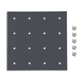 ( 1 Pack / 1 Pcs ) Shelf with 5 Pcs Clips, 210L Cabinet, Black (for SKU:203012, 203013)