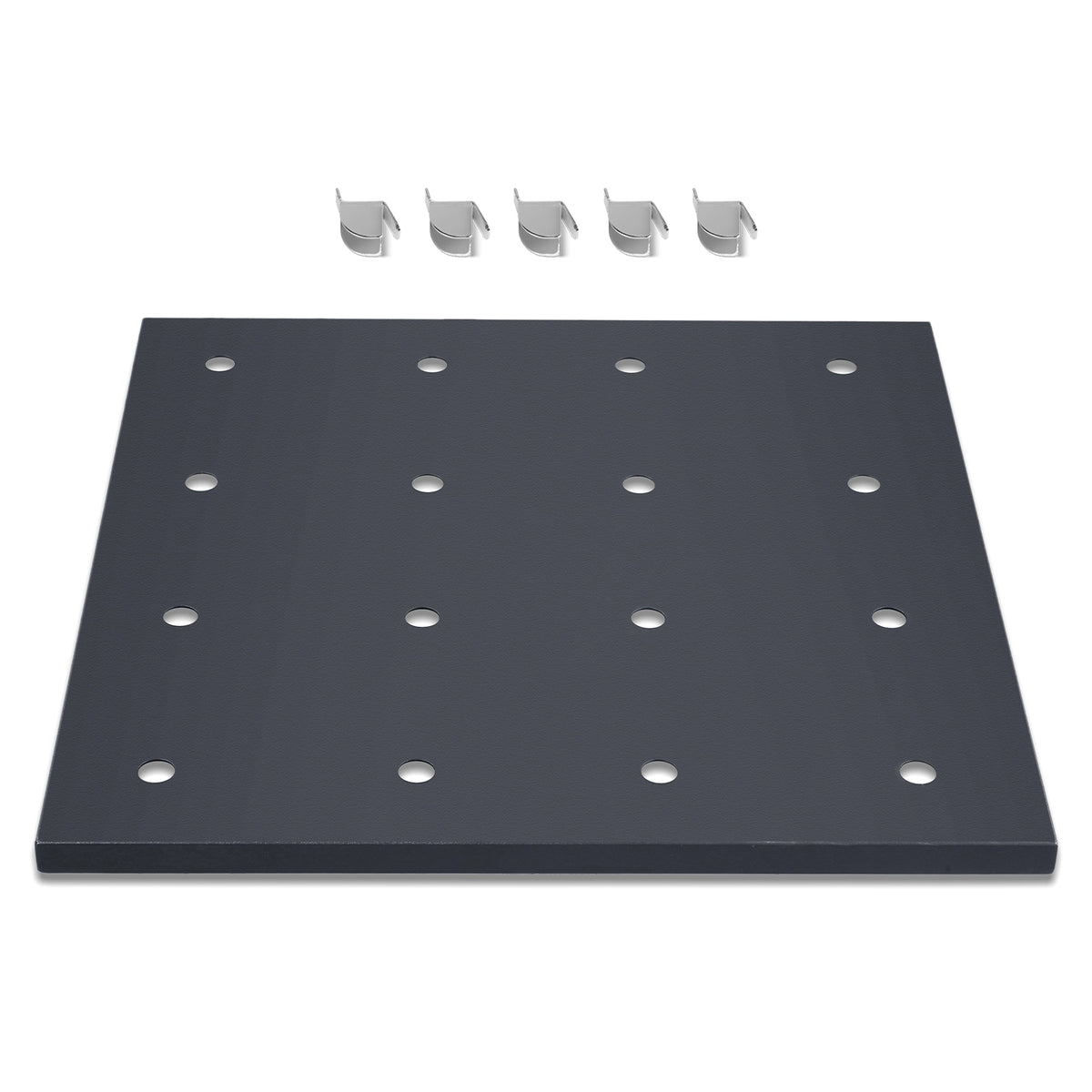 ( 1 Pack / 1 Pcs ) Shelf with 5 Pcs Clips, 210L Cabinet, Black (for SKU:203012, 203013)