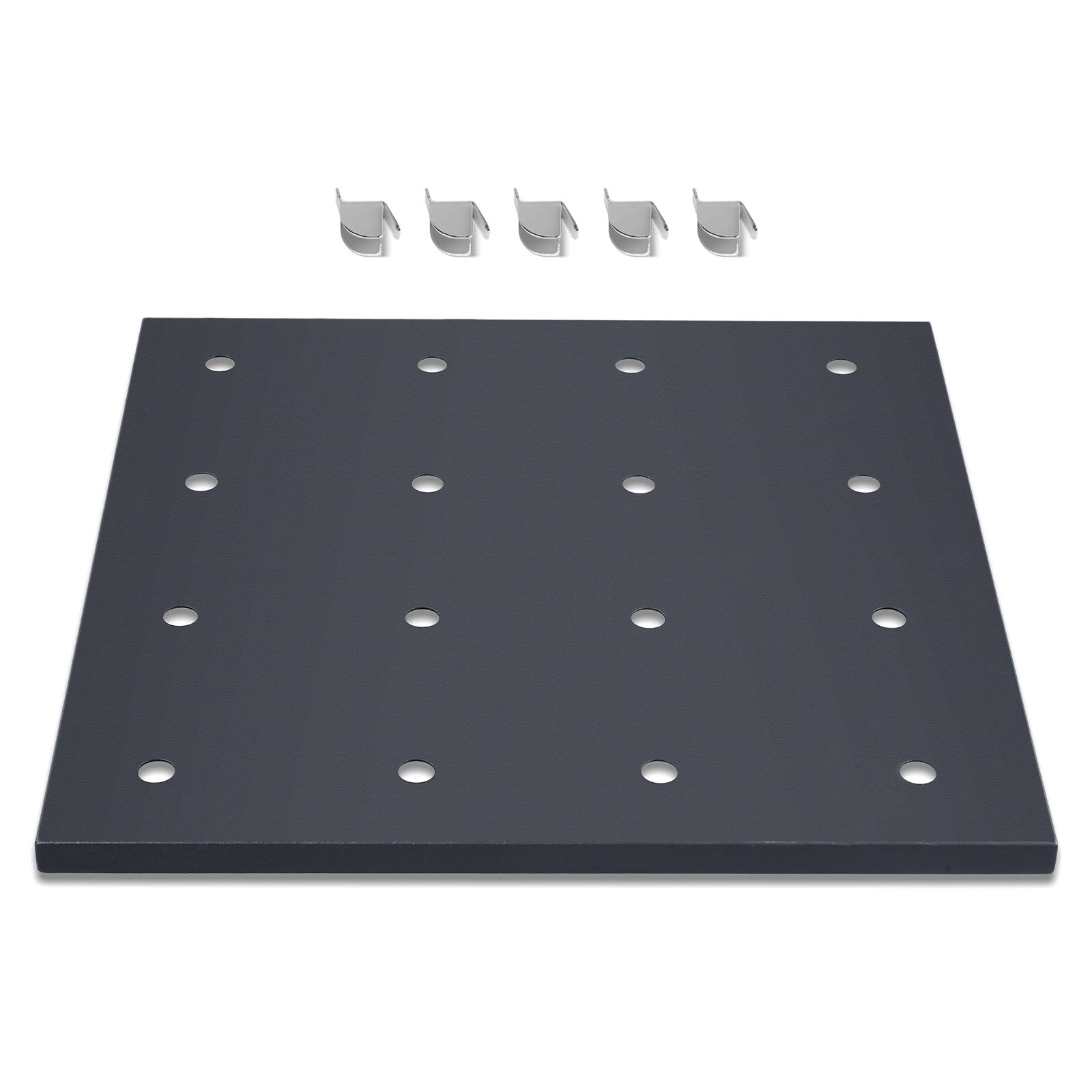 ( 1 Pack / 1 Pcs ) Shelf with 5 Pcs Clips, 210L Cabinet, Black (for SKU:203012, 203013)