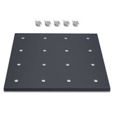 ( 1 Pack / 1 Pcs ) Shelf with 5 Pcs Clips, 210L Cabinet, Black (for SKU:203012, 203013)