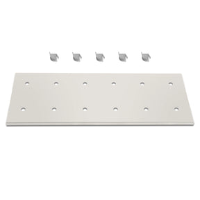 ( 1 Pack / 1 Pcs ) Shelf with 5 Pcs Clips, 320L Cabinet, White (for SKU: 203001W, 203005W)