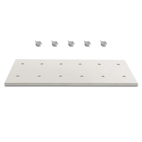 ( 1 Pack / 1 Pcs ) Shelf with 5 Pcs Clips, 320L Cabinet, White (for SKU: 203001W, 203005W)