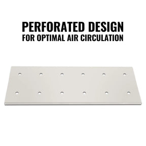 ( 1 Pack / 1 Pcs ) Shelf with 5 Pcs Clips, 320L Cabinet, White (for SKU: 203001W, 203005W)