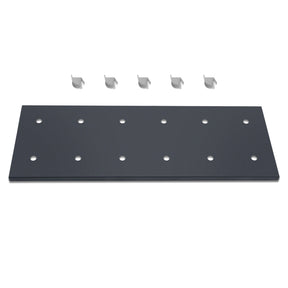 ( 1 Pack / 1 Pcs ) Shelf with 5 Pcs Clips, 320L Cabinet, Black (for SKU: 203001, 203005)
