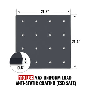 ( 1 Pack / 1 Pcs ) Shelf with 5 Pcs Clips, 540/730L Cabinet, Black (for SKU:203002, 203010, 203006, 203011)