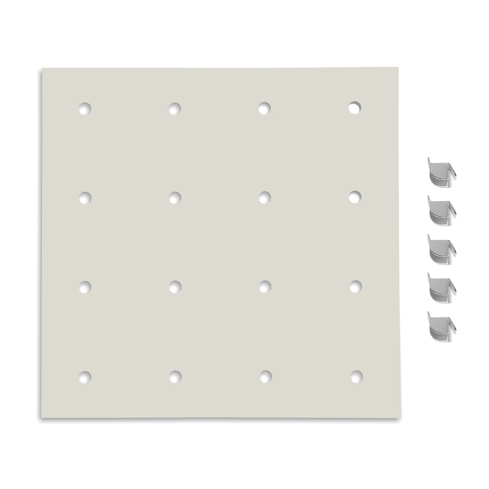 ( 1 Pack / 1 Pcs ) Shelf with 5 Pcs Clips, 540/730L Cabinet, White (for SKU:203002W, 203010W, 203006W, 203011W)