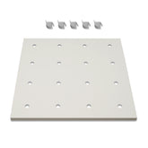 ( 1 Pack / 1 Pcs ) Shelf with 5 Pcs Clips, 540/730L Cabinet, White (for SKU:203002W, 203010W, 203006W, 203011W)
