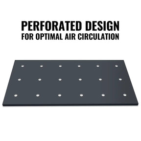 ( 1 Pack / 1 Pcs ) Shelf with 5 Pcs Clips, 880L Cabinet, Black (for SKU:203003, 203007)