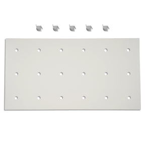 ( 1 Pack / 1 Pcs ) Shelf with 5 Pcs Clips, 880L Cabinet, White (for SKU:203003W, 203007W)