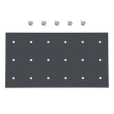 ( 1 Pack / 1 Pcs ) Shelf with 5 Pcs Clips, 880L Cabinet, Black (for SKU:203003, 203007)