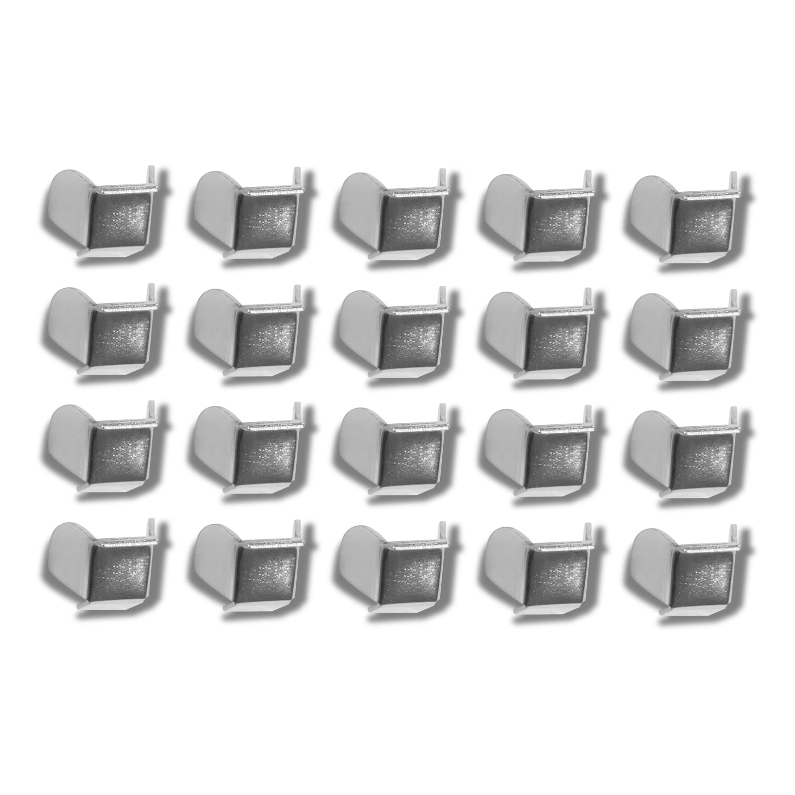 ( 1 Pack / 20 Pcs ) 20 pcs Shelf Clips for Dry Cabinet
