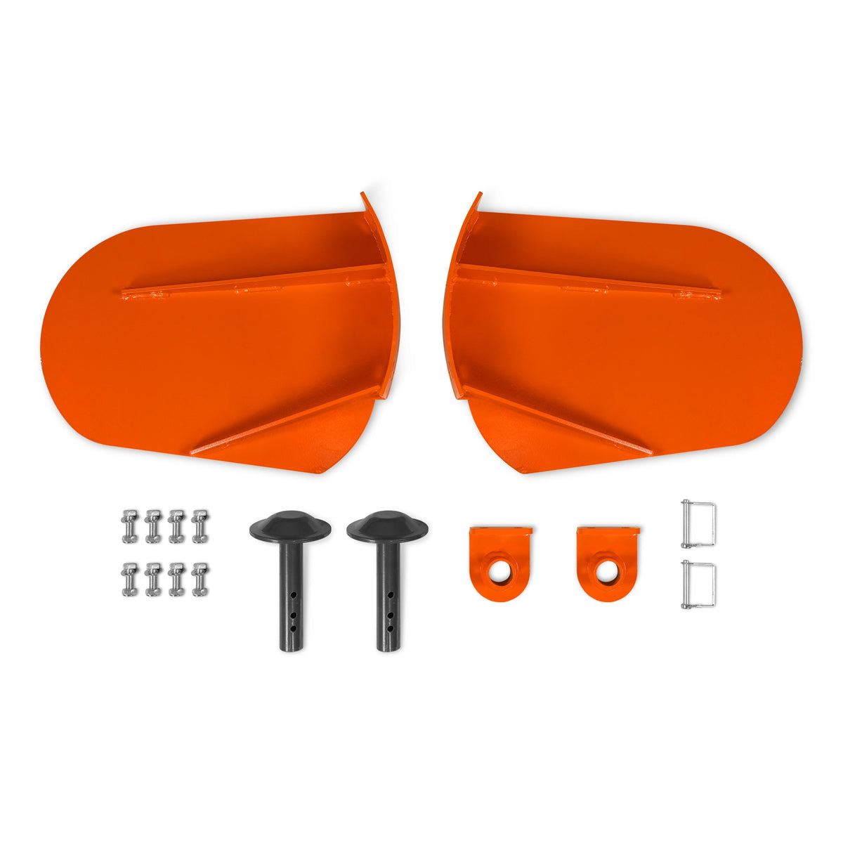 2 Pcs Sides & 2 Pcs Skid Shoes for Heavy Duty Rear Blade (for SKU: 201039, 201040, 201041)