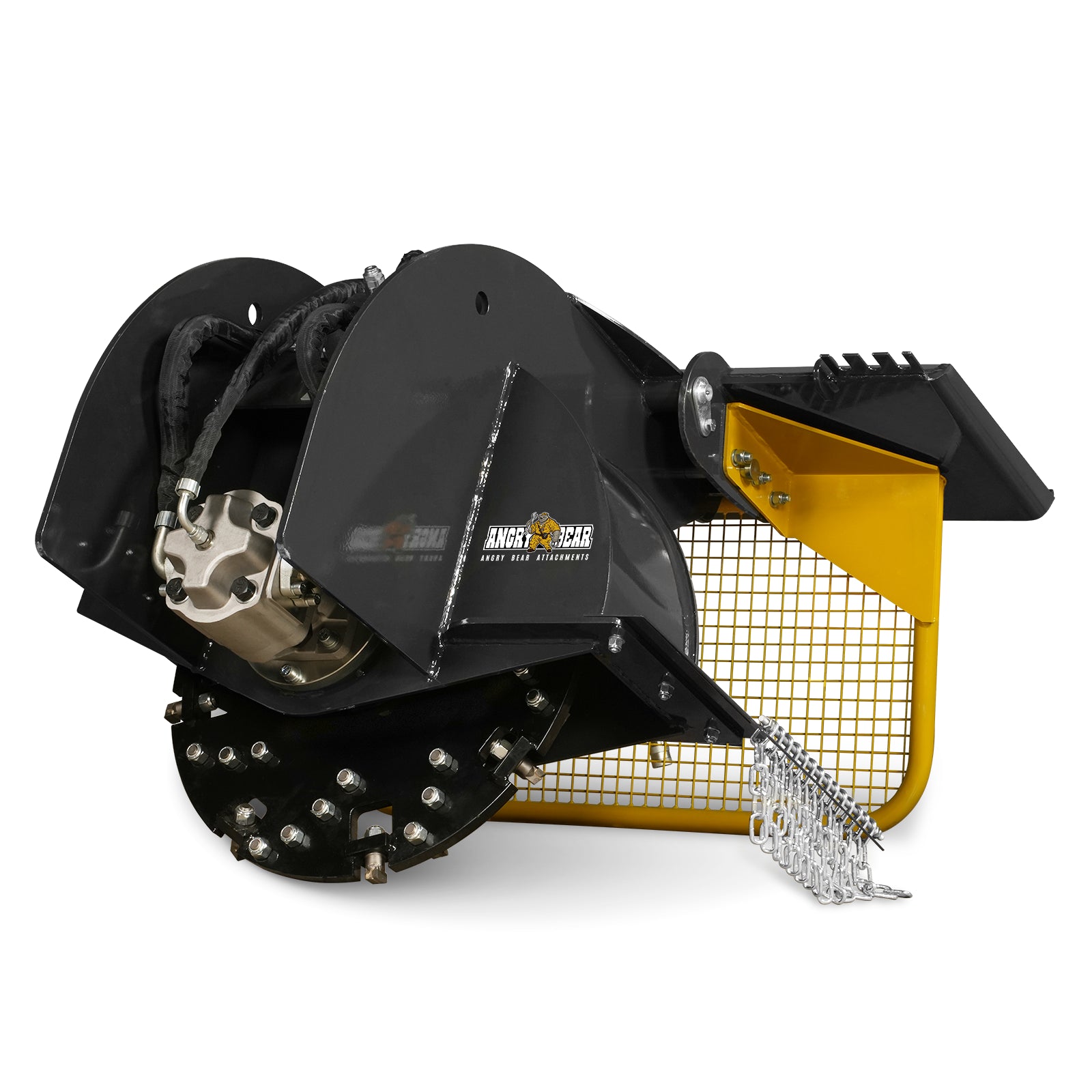 Stump Grinder Attachment for Skid Steer Loader With 34 Stump Grinder Attachment for Skid Steer Loader With 34