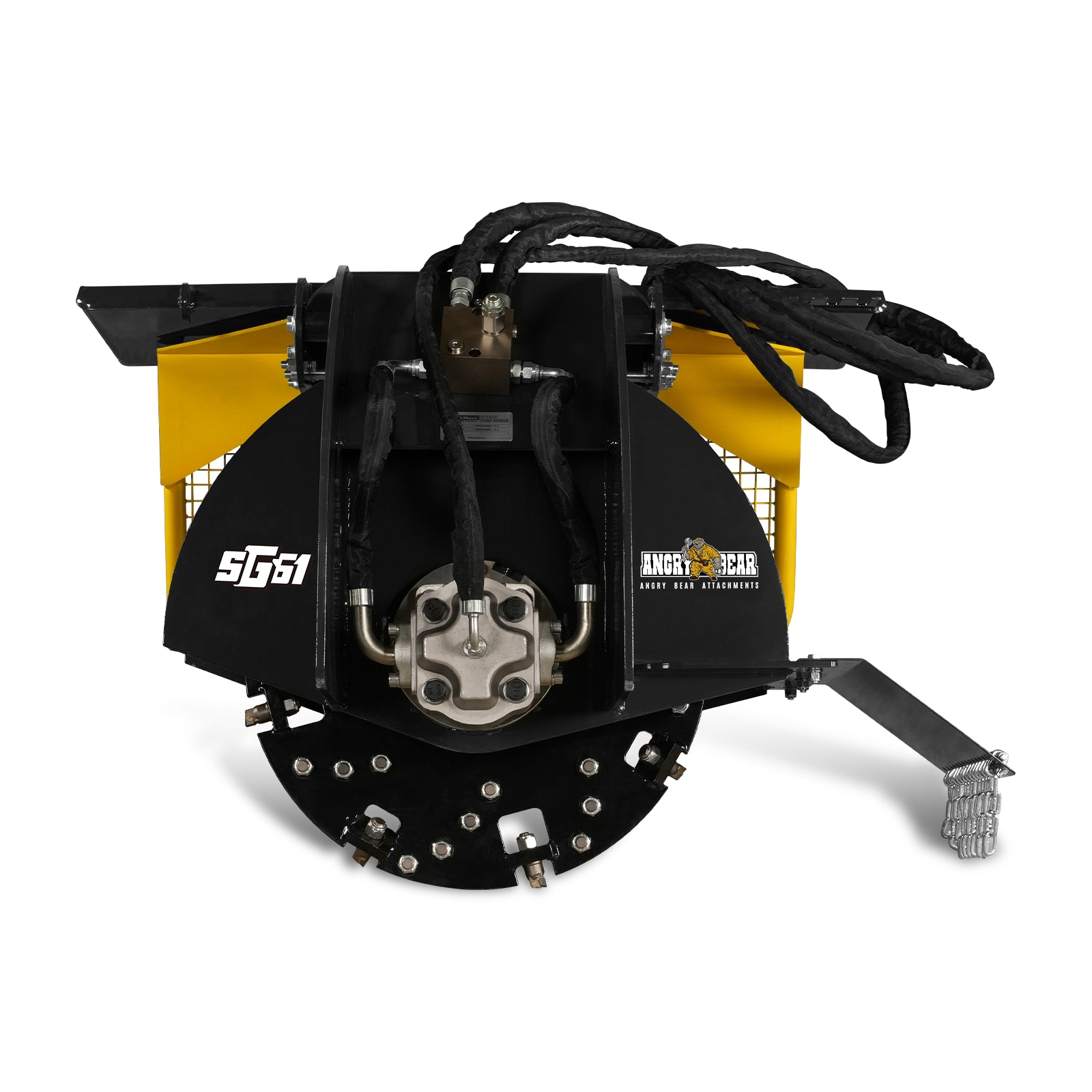 Stump Grinder Attachment for Skid Steer Loader With 34 Stump Grinder Attachment for Skid Steer Loader With 34