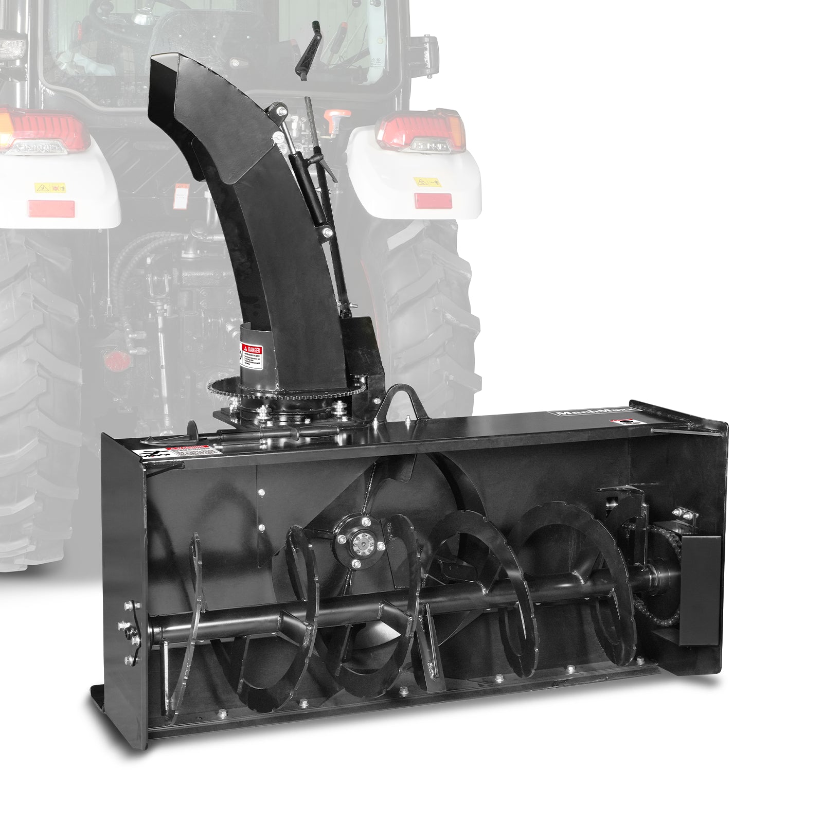 60” 3-Point Hitch Snow Blower PTO Driven for 25-65 HP Tractors, TSB60