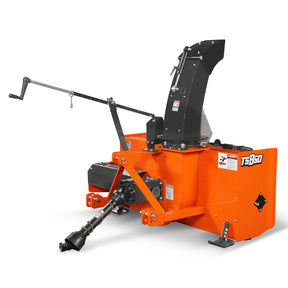 60" 3 Point PTO Snow Blower 24" Impeller Diameter 360° Snow Chute (PTO Shaft Included with Slip Clutch), 25-65 HP, TSB60T
