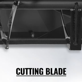 72" 3 Point PTO Snow Blower 24" Impeller Diameter 360° Snow Chute (PTO Shaft Included with Slip Clutch), 30-75 HP, TSB72