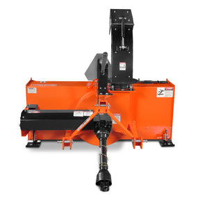 72" 3 Point PTO Snow Blower 24" Impeller Diameter 360° Snow Chute (PTO Shaft Included with Slip Clutch), 30-75 HP, TSB72T