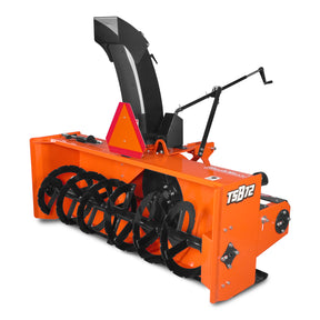 72" 3 Point PTO Snow Blower 24" Impeller Diameter 360° Snow Chute (PTO Shaft Included with Slip Clutch), 30-75 HP, TSB72T