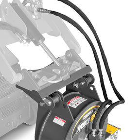 20'' Flywheel Diameter Mini Skid Steer Stump Grinder with 24 Carbide Teeth, MSG20