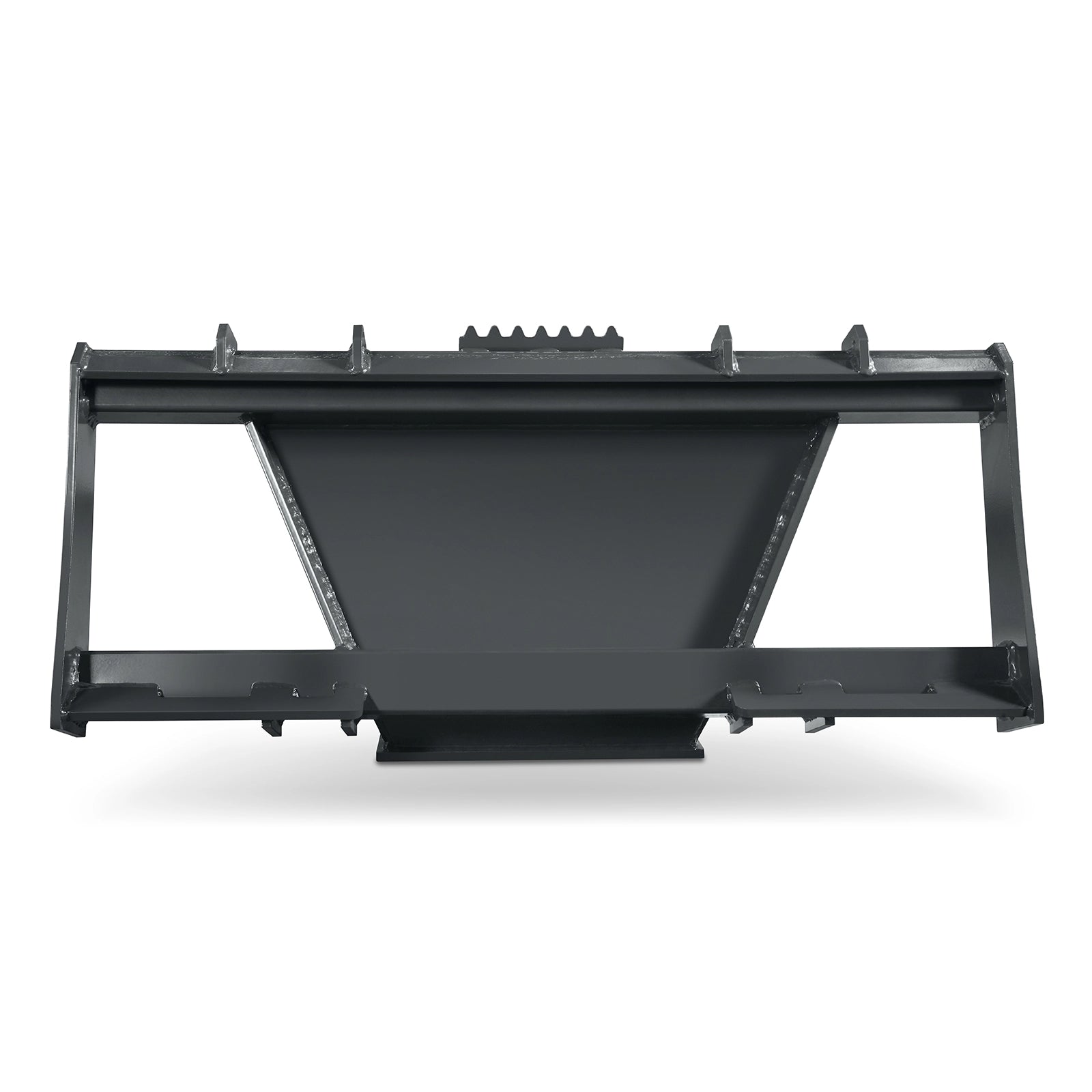 48" Skid Steer Stump Bucket Wrecker with Universal Quick Attach, Bolt-On Cutting Teeth, SBE53