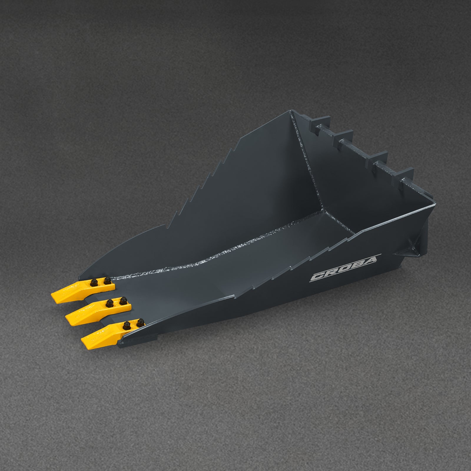 16'' Cutting Width Mini Skid Steer Stump Bucket
