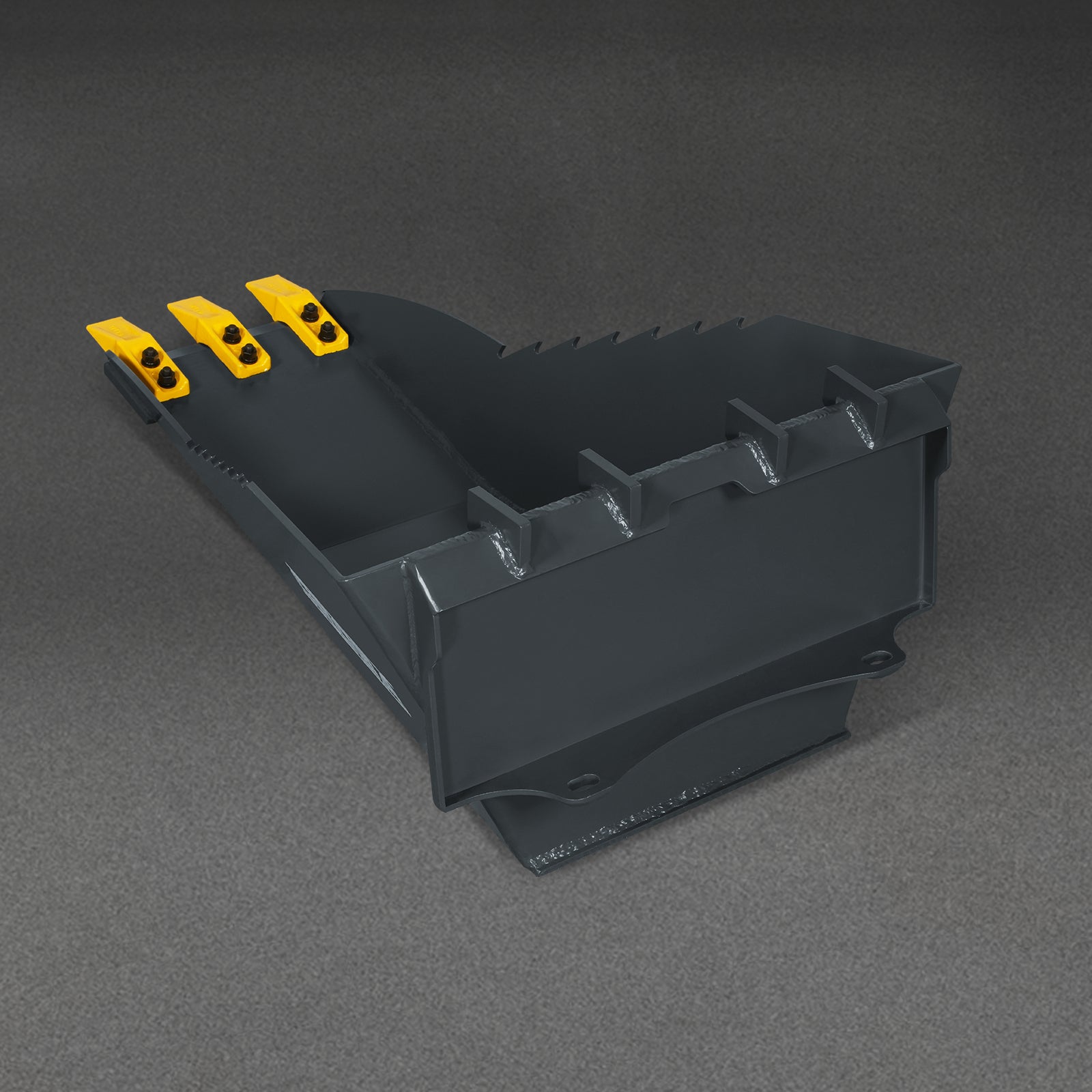 16'' Cutting Width Mini Skid Steer Stump Bucket