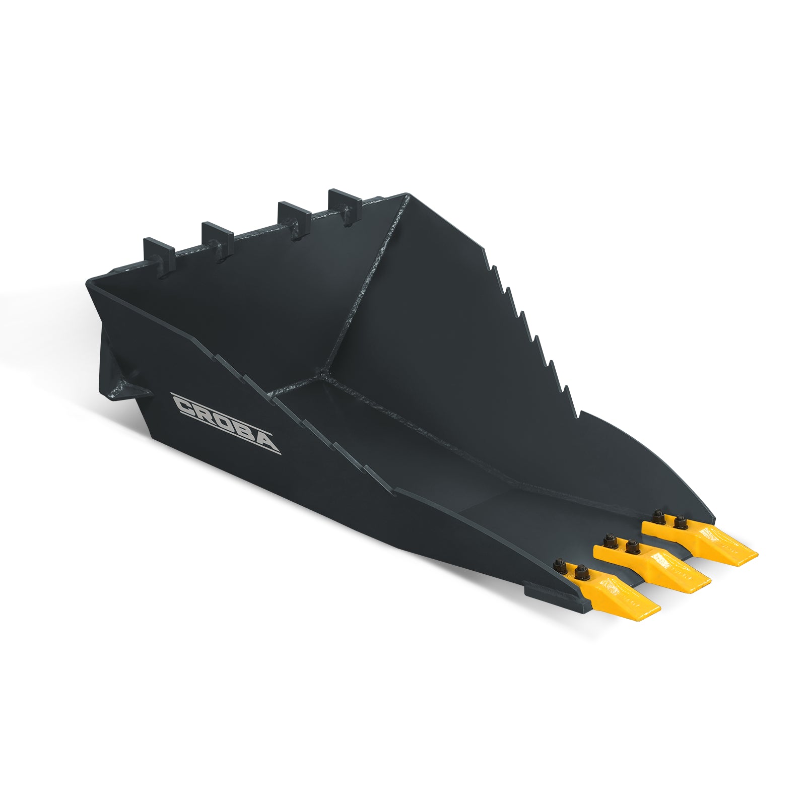 16'' Cutting Width Mini Skid Steer Stump Bucket