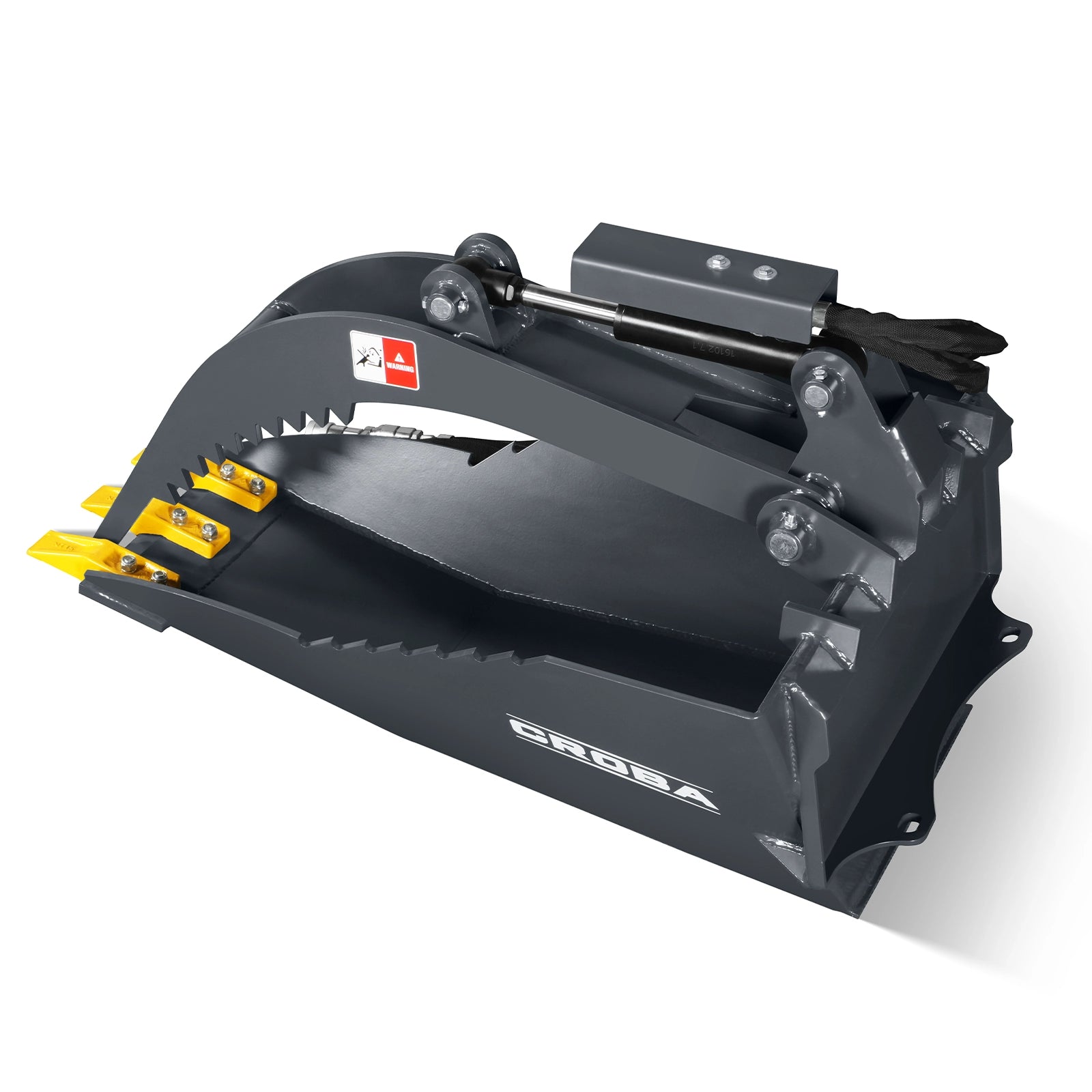 36'' Max Opening Mini Skid Steer Stump Grapple Bucket
