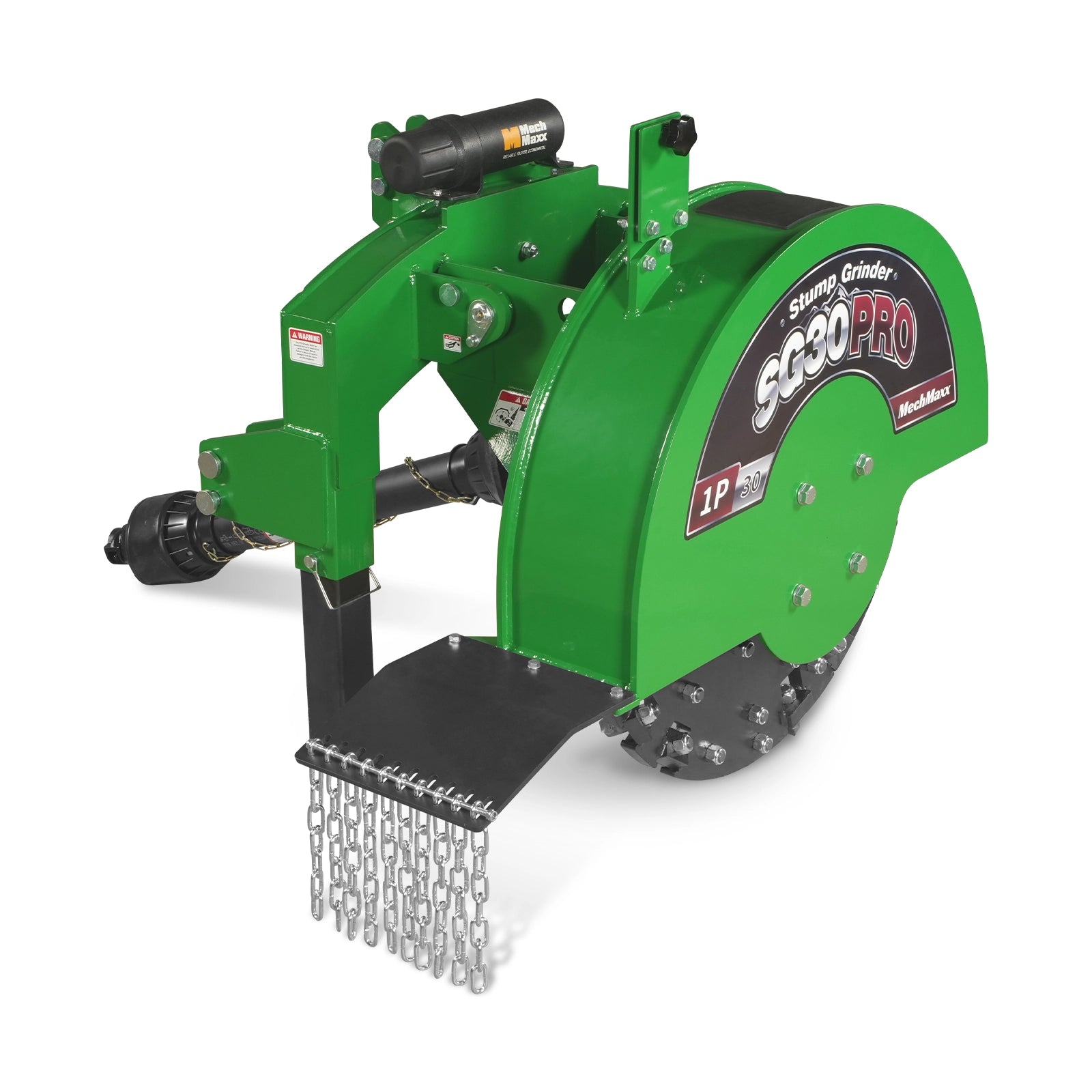 3-Point PTO Stump Grinder with 44 Carbide Teeth (PTO Shaft Included with Slip Clutch), for 35-80HP Tractor, SG30PRO