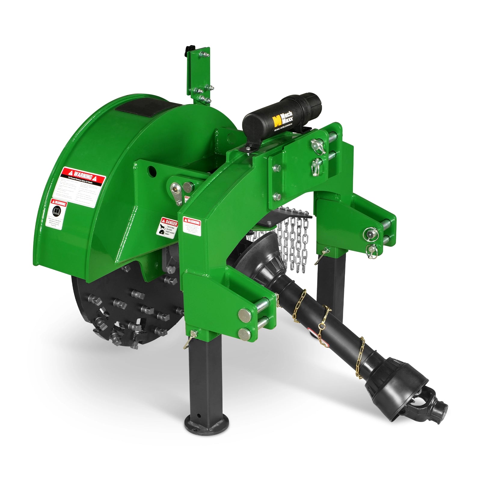 3-Point PTO Stump Grinder with 44 Carbide Teeth (PTO Shaft Included with Slip Clutch), for 35-80HP Tractor, SG30PRO