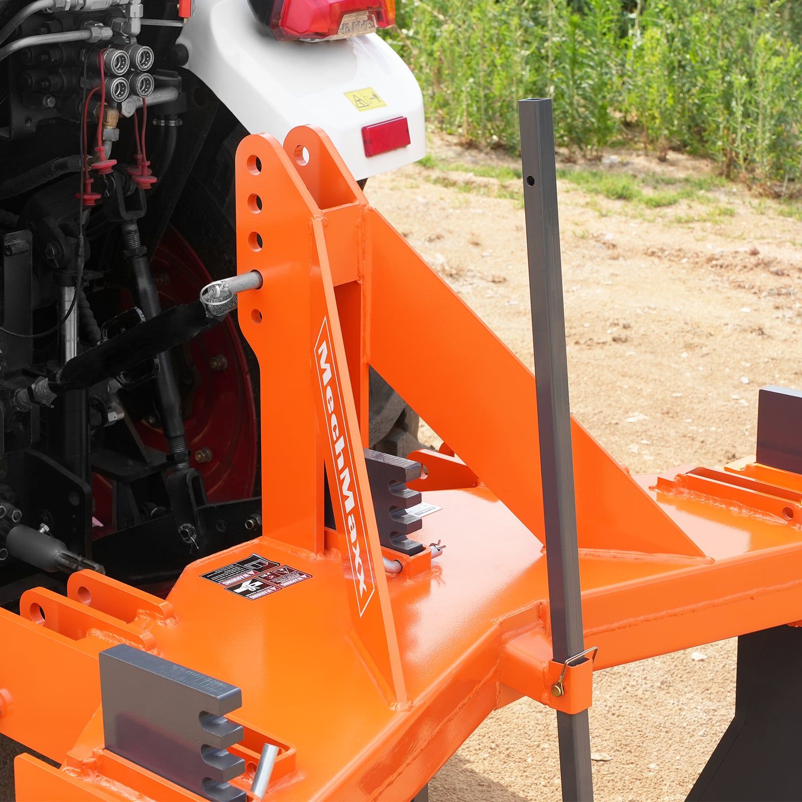 Heavy Duty 3 Shank Subsoiler Plow Ground Ripper 3 Point Hitch Cat1&2,