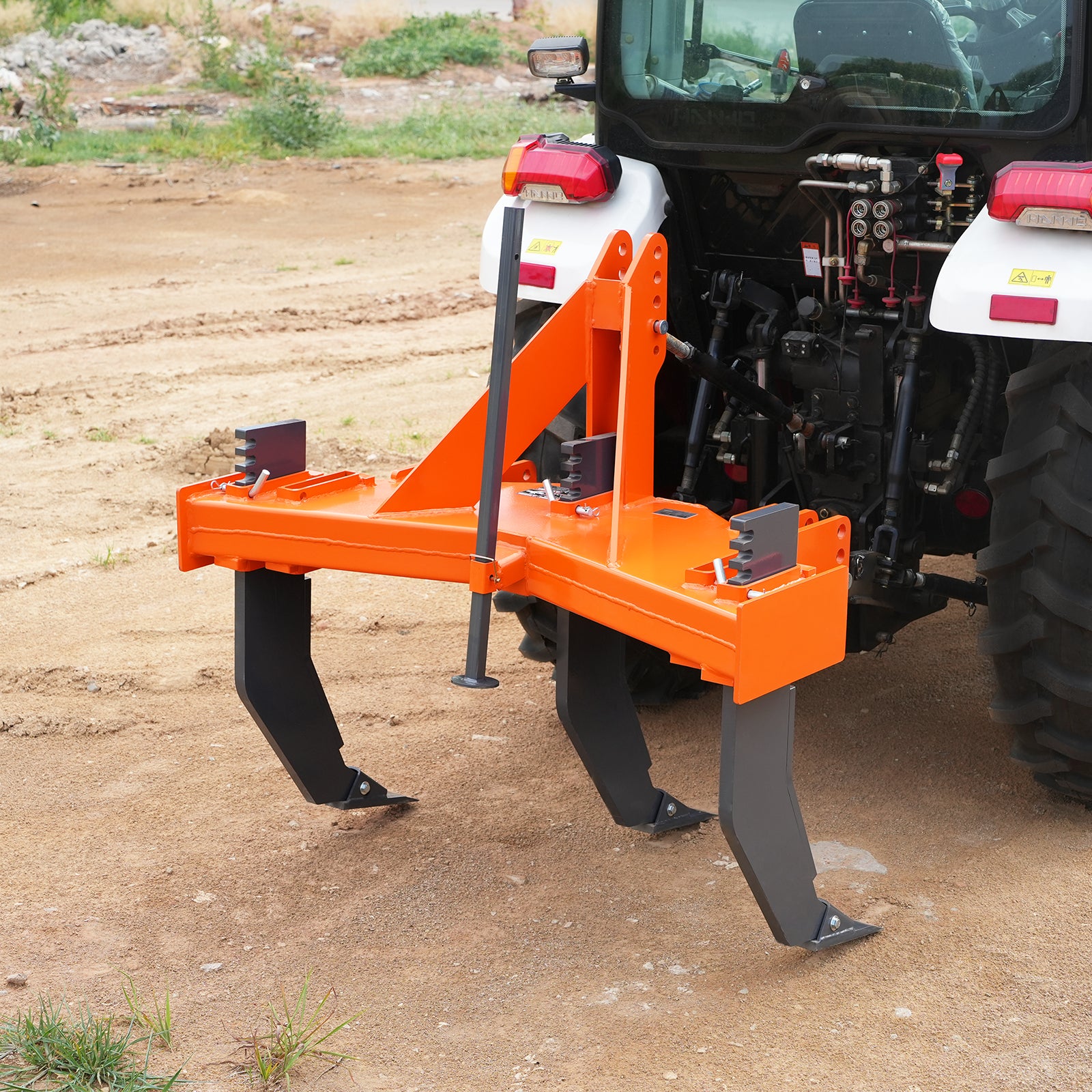 Heavy Duty 3 Shank Subsoiler Plow Ground Ripper 3 Point Hitch Cat1&2,