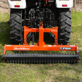60" Cultipacker with 26 Ductile Iron Wheels,  Scraper Bar Included,  Category 1 and 2,  3 Point Hitch Tractor Attachment,  TCP1060