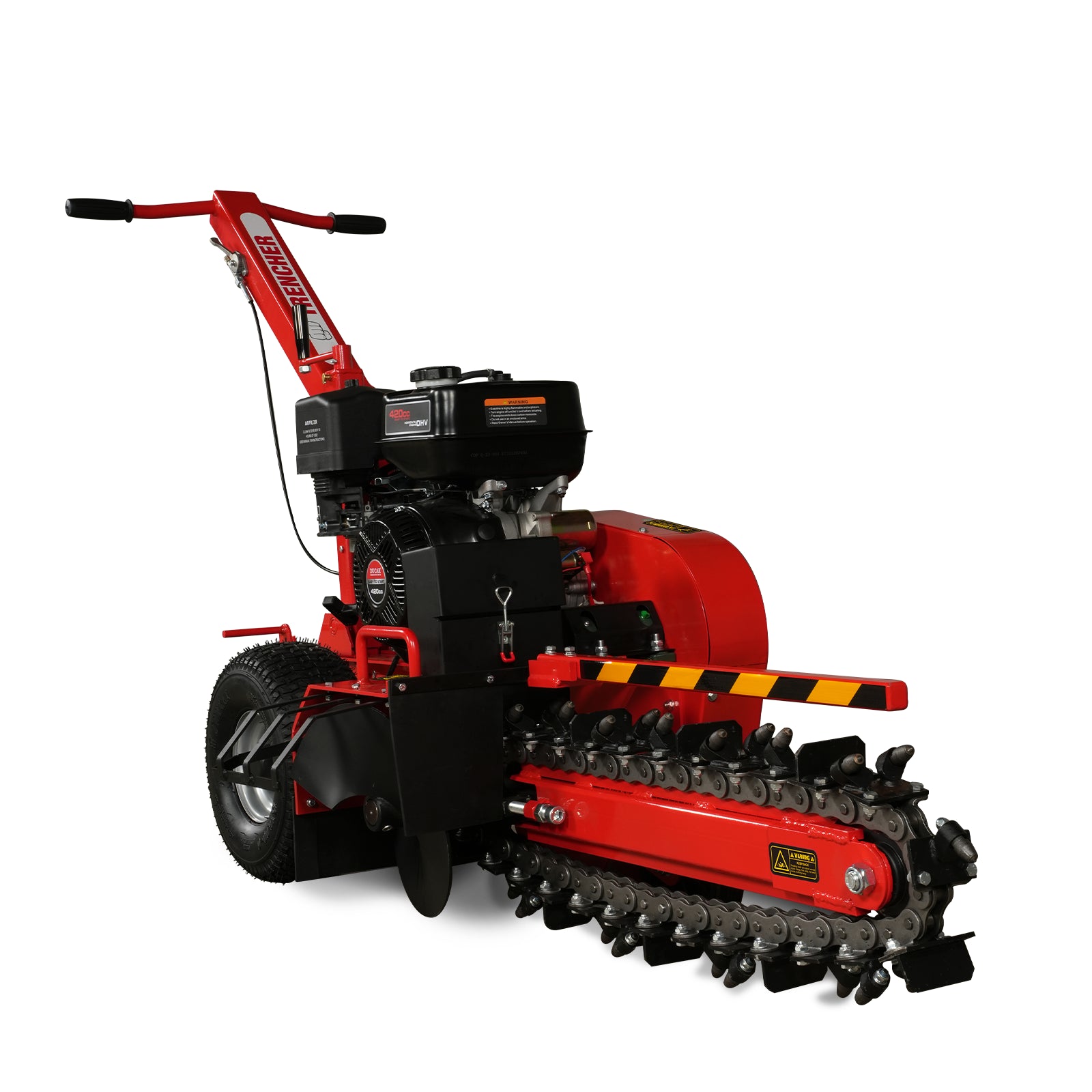 15HP 420cc E-Start Powered 24" Ditching Trencher , TCR1500