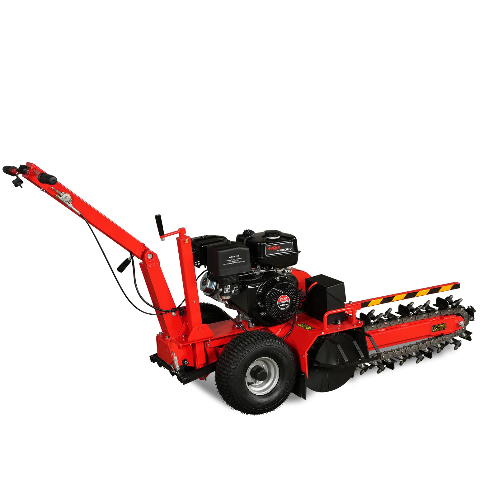 15HP 420cc E-Start Powered 24" Ditching Trencher , TCR1500