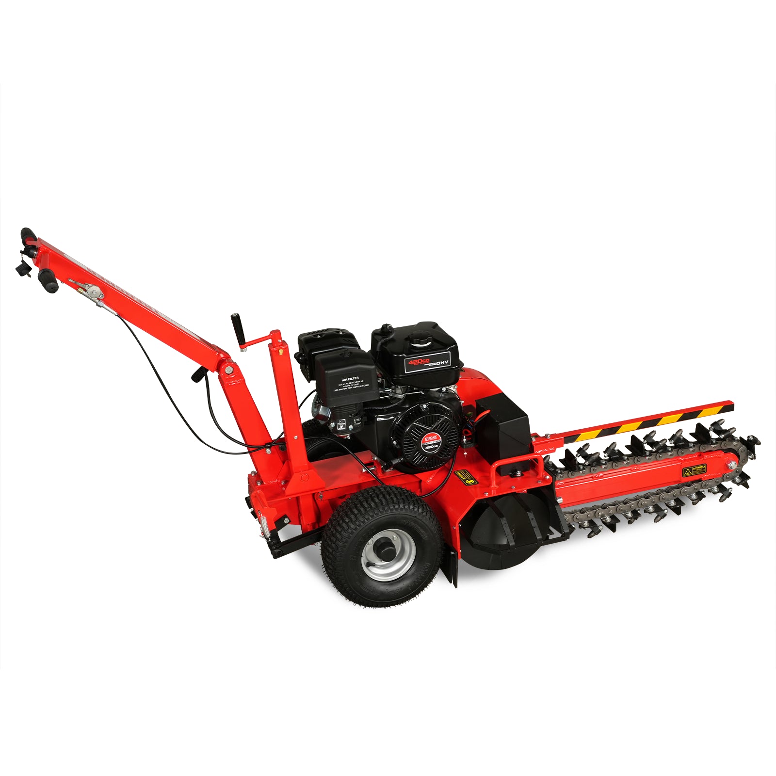 15HP 420cc E-Start Powered 24" Ditching Trencher , TCR1500