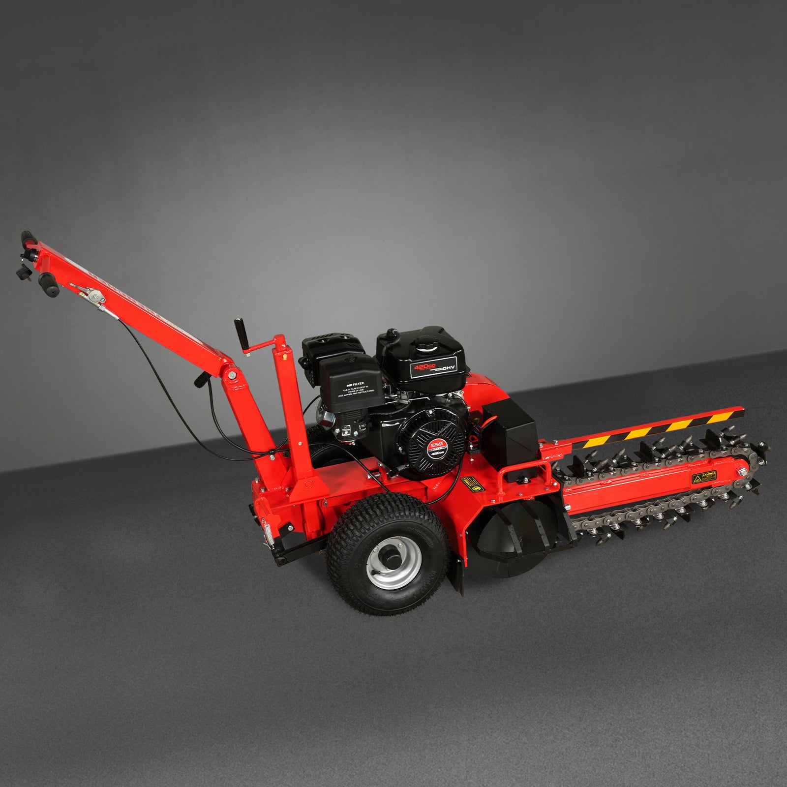 15HP 420cc E-Start Powered 24" Ditching Trencher , TCR1500