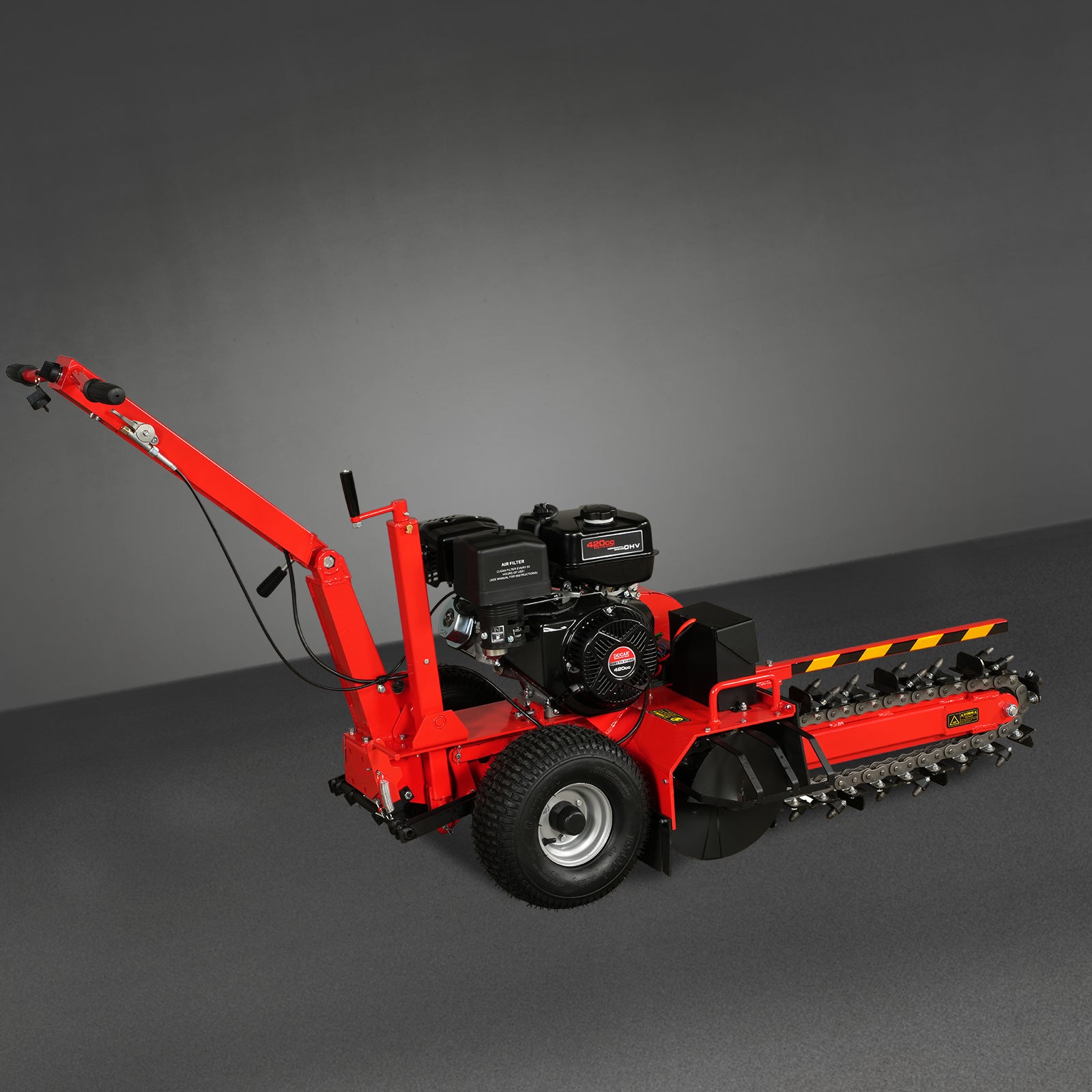 15HP 420cc E-Start Powered 24" Ditching Trencher , TCR1500