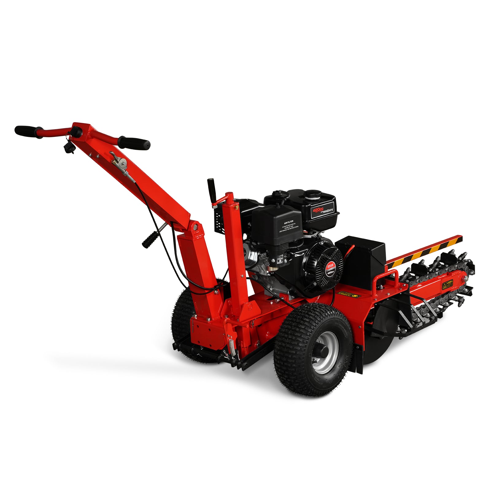 15HP 420cc E-Start Powered 24" Ditching Trencher , TCR1500